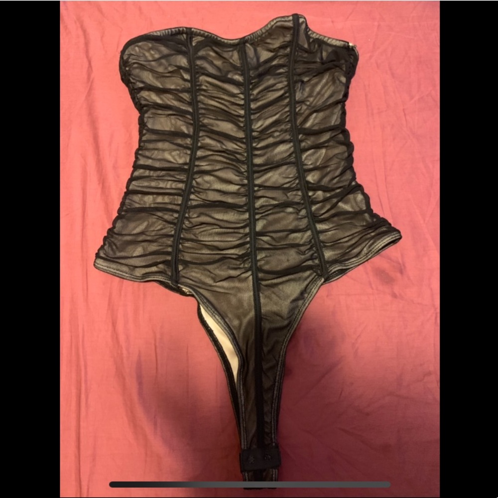 2 cute bodysuit tops size small